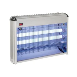 Tue-mouches électrique aluminium 2 x 15 W EcoKill
