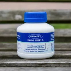 Vernis sabot cheval transparent et protecteur Hoof Shield - Keratex
