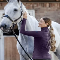 Veste équitation femme matelassée hybride Oregon - Waldhausen