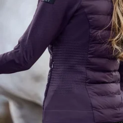 Veste équitation femme matelassée hybride Oregon - Waldhausen