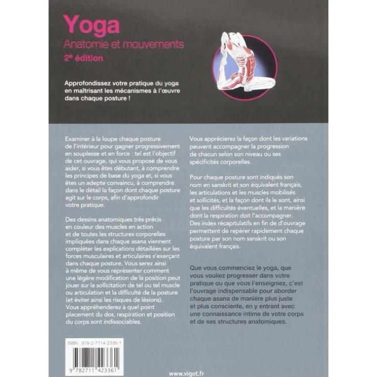 Yoga Anatomie et mouvements - Vigot